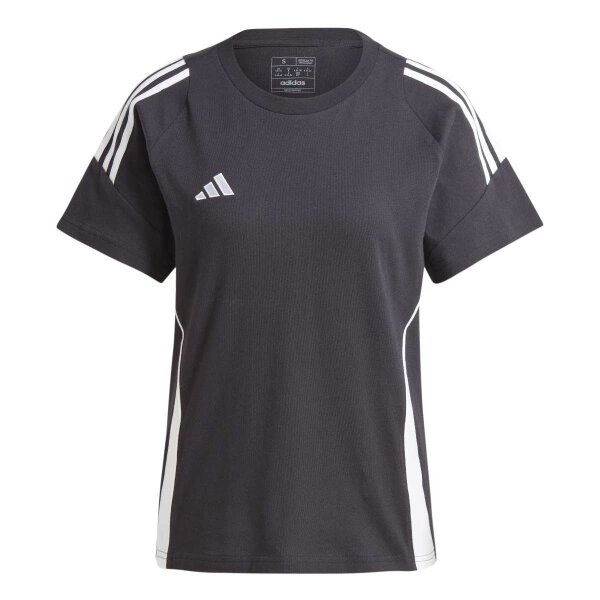 adidas Tiro 24 Sweat T-Shirt Damen - black/white