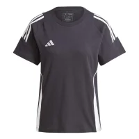 adidas Tiro 24 Sweat T-Shirt Damen - black/white