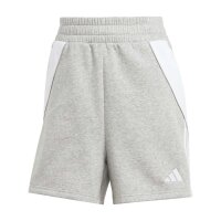 adidas Tiro 24 Sweat kurze Hose Damen - mgreyh/white