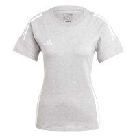 adidas Tiro 24 Sweat T-Shirt Damen - mgreyh/white