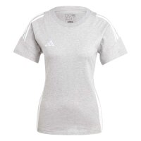 adidas Tiro 24 Sweat T-Shirt Damen - mgreyh/white
