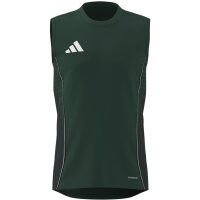 adidas Tiro 25 Competition Sleeveless Trikot Herren - drkgrn/shagrn