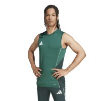 adidas Tiro 25 Competition Sleeveless Trikot Herren - drkgrn/shagrn