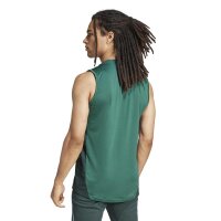 adidas Tiro 25 Competition Sleeveless Trikot Herren - drkgrn/shagrn