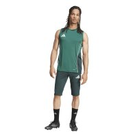 adidas Tiro 25 Competition Sleeveless Trikot Herren - drkgrn/shagrn