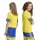 adidas Squadra 25 Short Trikot Kinder - tmyell/royblu
