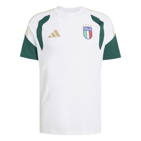 adidas Italien 26 Tiro Sweat T-Shirt Herren - white