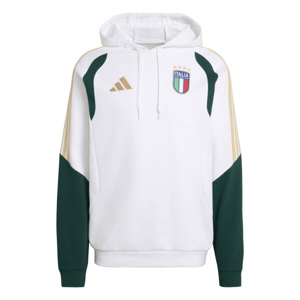 adidas Italien 26 Tiro Sweat Hoodie Herren - white