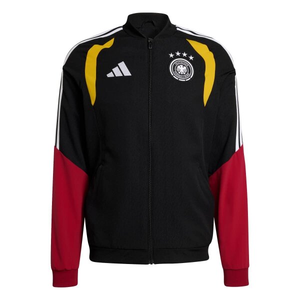 adidas DFB Präsentationsjacke Herren WM2026 - schwarz/rot/gold