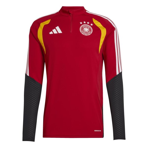 adidas DFB Trainingstop Herren WM2026 - rot/schwarz/gold