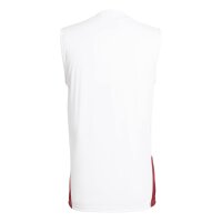 adidas DFB Ärmellos Trainingstrikot Herren WM2026 - weiß/schwarz/rot/gold