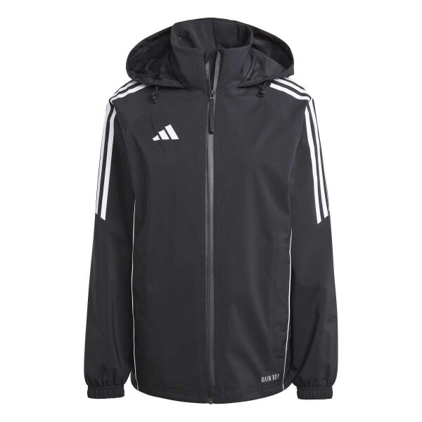 adidas Tiro 24 Rain Jacken Damen - black/white - M