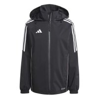 adidas Tiro 24 Rain Jacken Damen - black/white - M