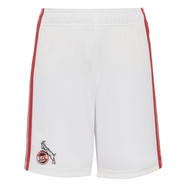 adidas 1. FC Köln Shorts Home 26/27 Kinder - weiß/rot