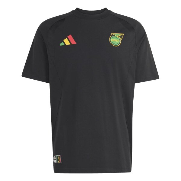 adidas Jamaika x Bob Marley Tiro Travel T-Shirt Herren - black -