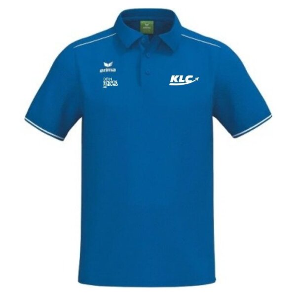 Korschenbroicher LC x Erima CMPT Poloshirt Herren - new royal/weiß