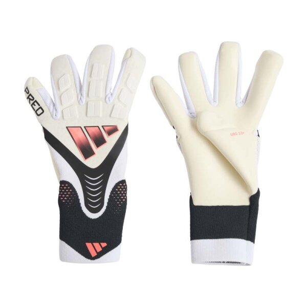 adidas Predator Pro Torwarthandschuhe - weiß/schwarz