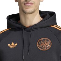 adidas Ajax Amsterdam OG Sweatshirt 26/27 Herren - schwarz/orange