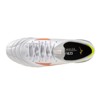 Mizuno Morelia Neo V Beta Elite AG Herren - silber/orange