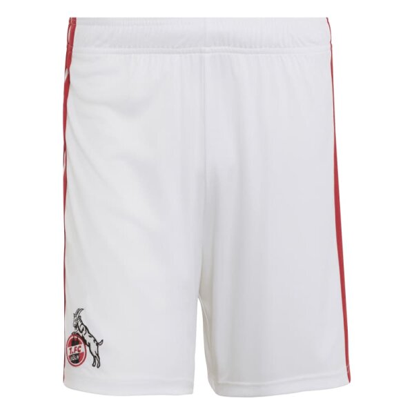 adidas 1. FC Köln Shorts Home 26/27 Herren - weiß/rot