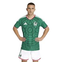 adidas Mexiko 26 Heim Authentic Trikot Herren - bgreen