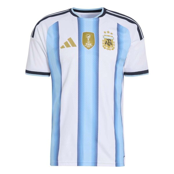 adidas Argentinien 26 Heim Authentic Trikot Herren - white/iceblu/ltblue