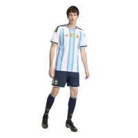 adidas Argentinien 26 Heim Authentic Trikot Herren - white/iceblu/ltblue