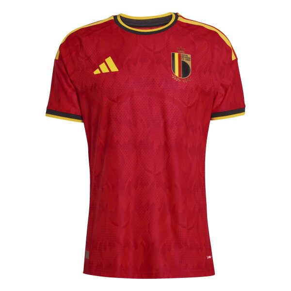 adidas Belgien 26 Heim Authentic Trikot Herren - red/bogold