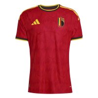 adidas Belgien 26 Heim Authentic Trikot Herren - red/bogold