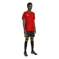 adidas Belgien 26 Heim Authentic kurze Hose Herren - black/bogold