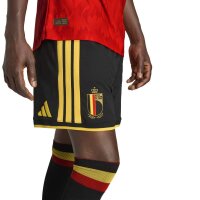 adidas Belgien 26 Heim Authentic kurze Hose Herren - black/bogold