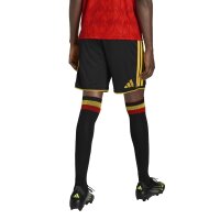 adidas Belgien 26 Heim kurze Hose Herren - black/bogold