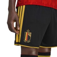 adidas Belgien 26 Heim kurze Hose Herren - black/bogold