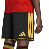adidas Belgien 26 Heim kurze Hose Herren - black/bogold