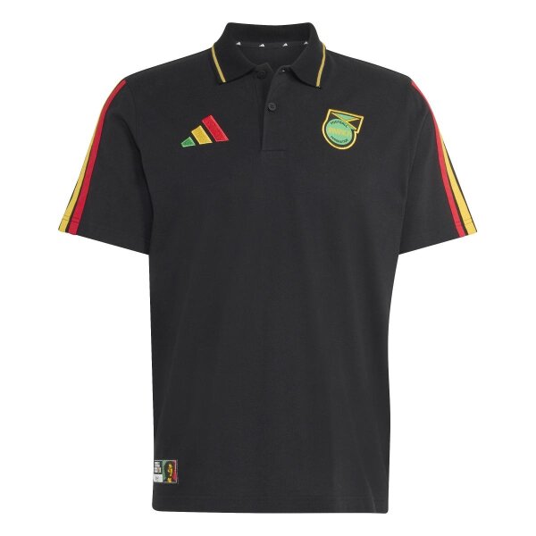 adidas Jamaika x Bob Marley Dna Shirt Polo Herren - black