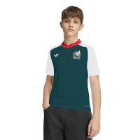 adidas Mexiko 26 Auswärts Pre Match Trikot Kinder - white/aurivy