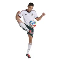 adidas Mexiko 26 Auswärts Authentic Trikot Herren - white