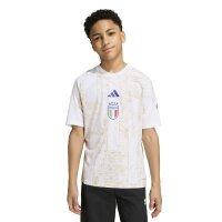 adidas Italien 26 Heim Pre-Match Trikot Kinder - white/hazbei