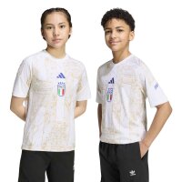 adidas Italien 26 Heim Pre-Match Trikot Kinder - white/hazbei