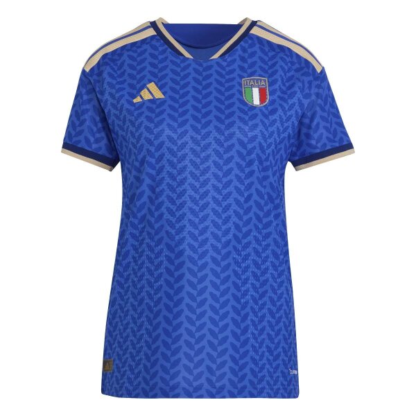 adidas Italien 26 Heim Authentic Trikot Damen - boblue