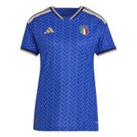 adidas Italien 26 Heim Authentic Trikot Damen - boblue