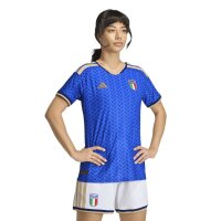 adidas Italien 26 Heim Authentic Trikot Damen - boblue
