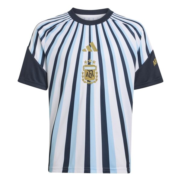 adidas Argentinien 26 Heim Pre Match Trikot Kinder - white