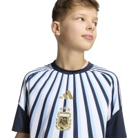 adidas Argentinien 26 Heim Pre Match Trikot Kinder - white