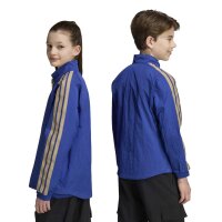 adidas Italien Heim Trainingsjacke Kinder - boblue