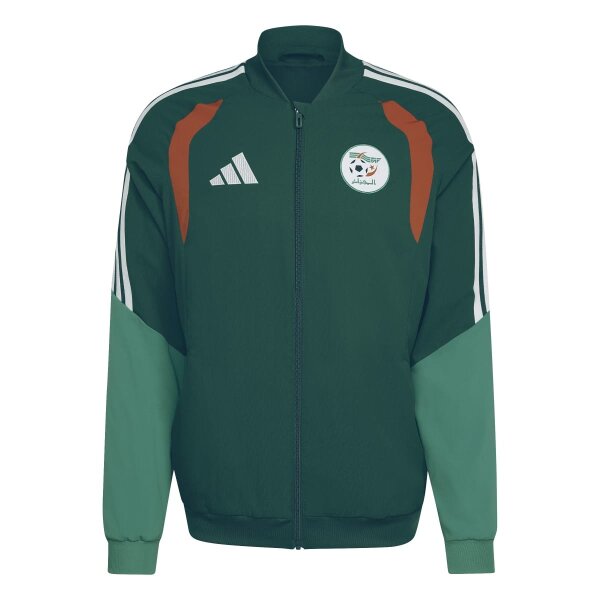 adidas Algerien 26 Presentation Jacken Herren - drkgrn