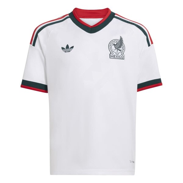 adidas Mexiko 26 Auswärts Trikot Kinder - white