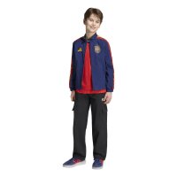 adidas Spanien Heim Trainingsjacke Kinder - dkblue