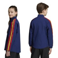 adidas Spanien Heim Trainingsjacke Kinder - dkblue
