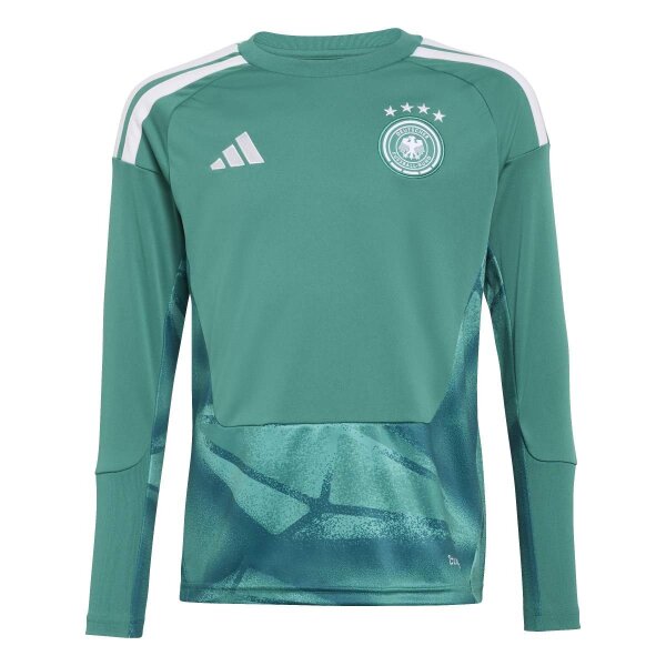 adidas Deutschland 26 Heim Torwart Trikot Kinder - actgrn